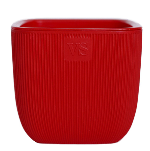 Горшок фабио vipset 4,7 л, красный