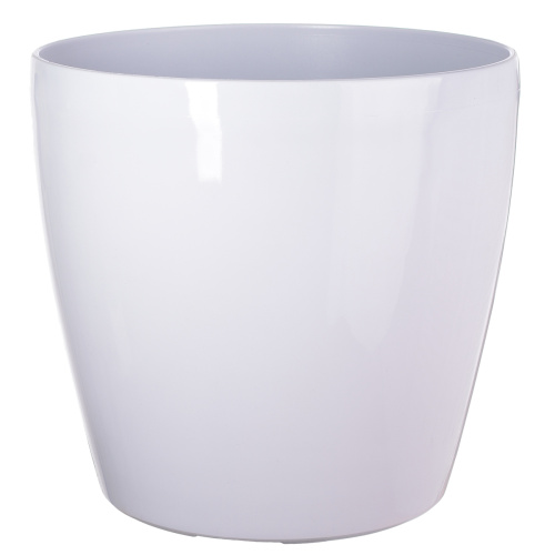 Сн 2308-27 кашпо пластик бел