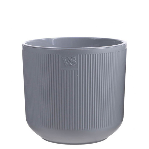 Горшок Росси VipSet с дренажной вставкой 1,9 л, серый