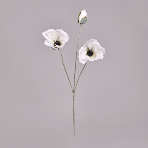 искусственный цветок мак 50 см (287-574)