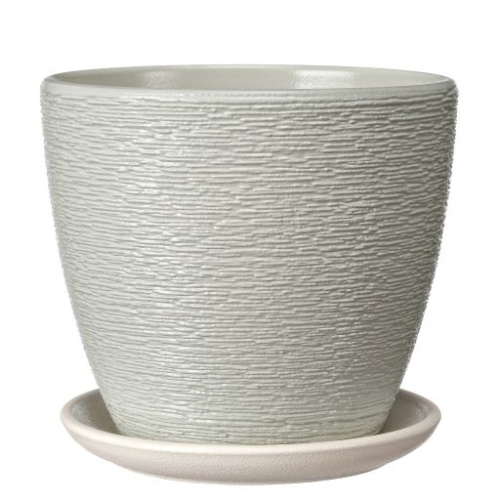 Горшок композит Гнездо серый крокус №1