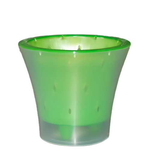 Кашпо с дренажной вставкой Ванда 2 л, зеленый