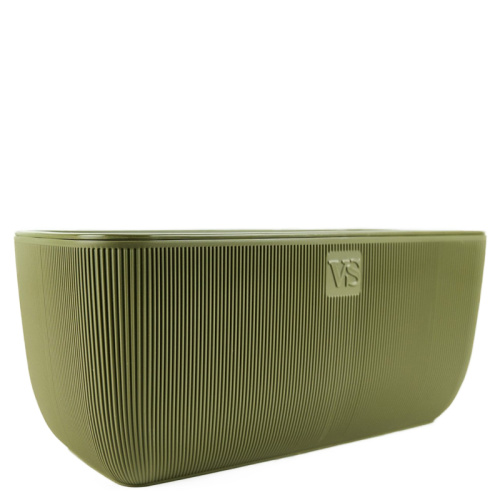 Кашпо балконное фабио VipSet 9,5 л, олив