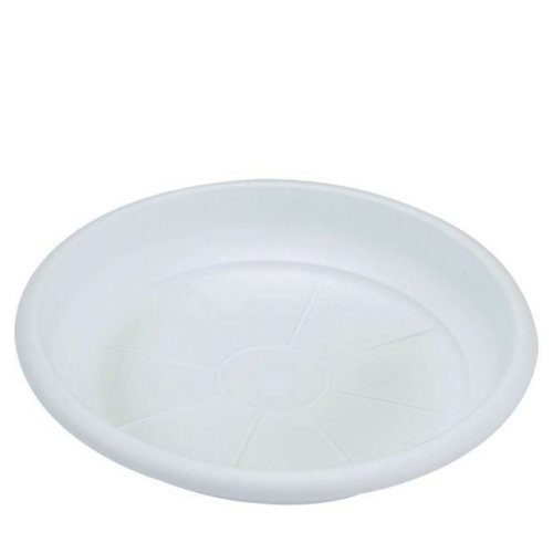 Поддон терра 4 л, 18,5 см, белый