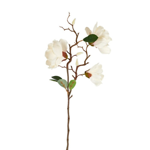 Искусственный цветок магнолия бел. (709-356) 