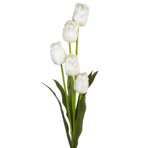 Сн иц (2309-5) Искусственный цветок тюльпан белый