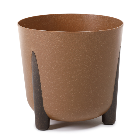 кашпо на ножках Frida ECO d30 h28,5 натур дерево