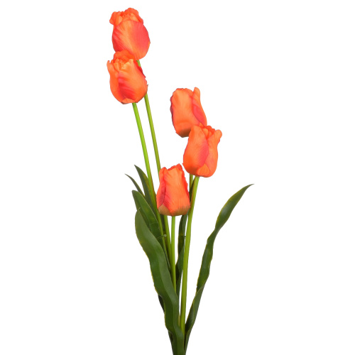 Сн иц (2309-5) Искусственный цветок тюльпан оранжевый