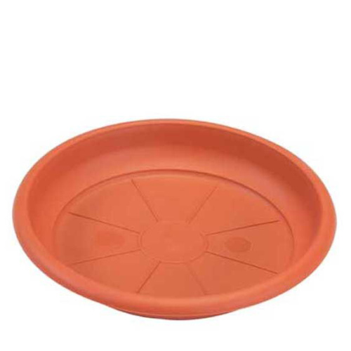 Поддон терра 9,3 л, 24 см, терракотовый