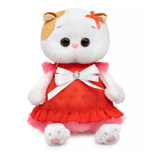 Ли-Ли BABY в платье с белым бантом (LB-148)