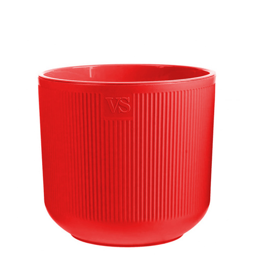 Горшок Росси VipSet с дренажной вставкой 1,9 л, красный