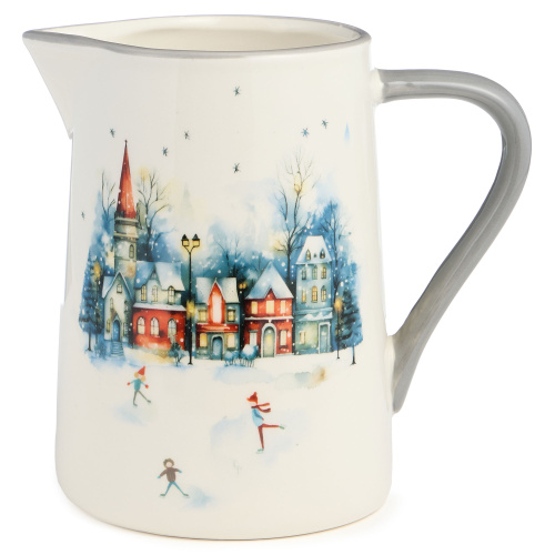 кувшин "с новым годом" (358-2342) 18,5х12,5х17,5 см