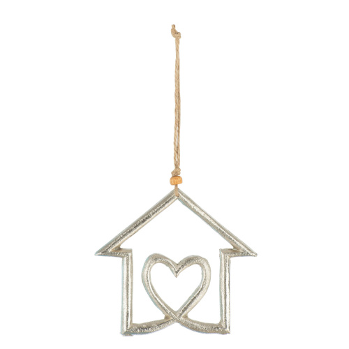 декор подвесной Сердце дома 12см (25813)