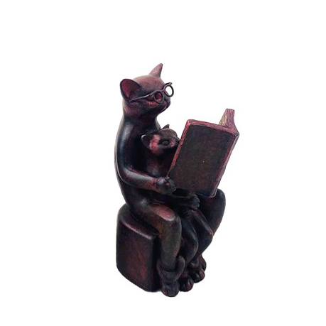 держатель для книг "читающие коты" (447-119)