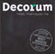 Decorum Decorum