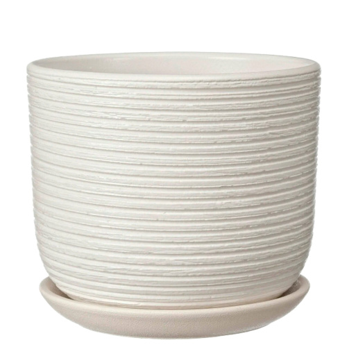 Горшок композит Лоза белый бук №1