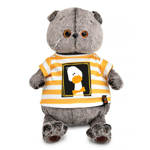 Басик в футболке "Гусик" 