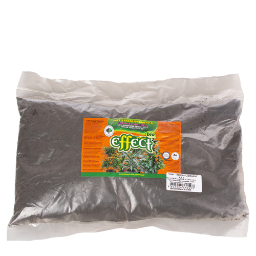 Грунт эффект для драцен, 2,5 л (прозрачный пакет)