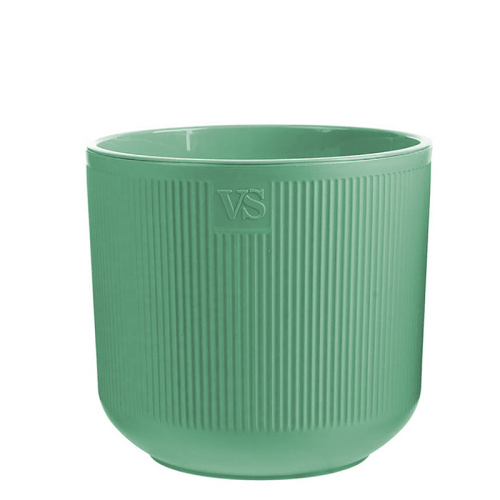Горшок Росси VipSet с дренажной вставкой 4,4 л, зеленый