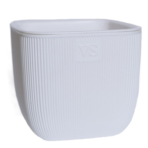 Горшок фабио vipset 4,7 л, белый