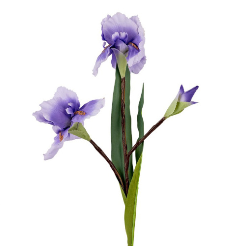 искусственный цветок ирис лиловый (709-323)