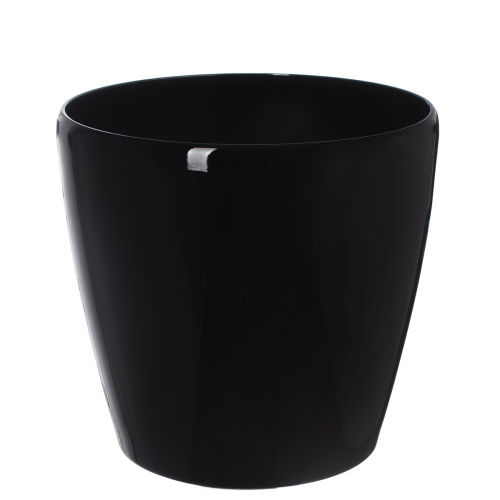 Сн 2308-23 кашпо пластик черн