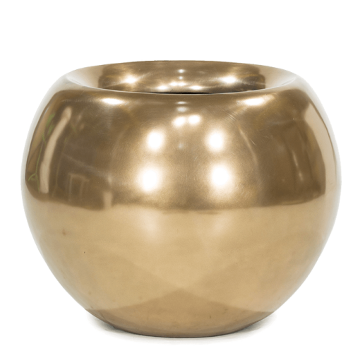 Кашпо ньюкооп глори болл бронз 60х50 см