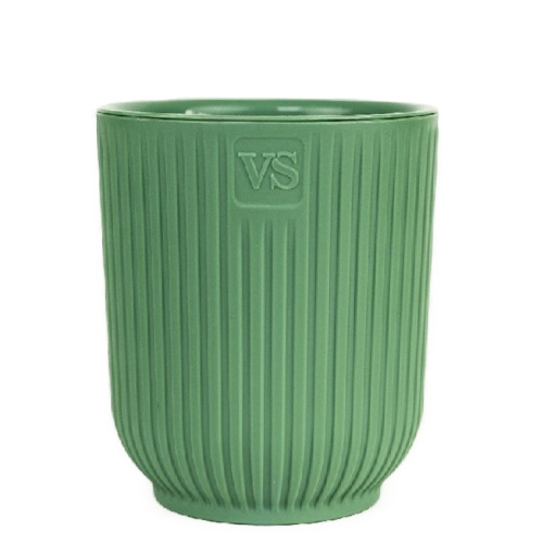 Горшок Эйва с дренажной вставкой 1,6 л, зеленый