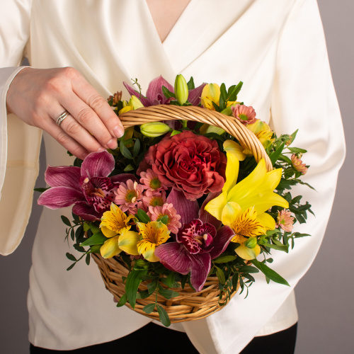 Композиция из цветов 02