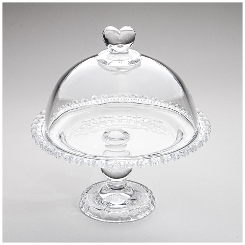 блюдо с крышкой на ножке (691-112)