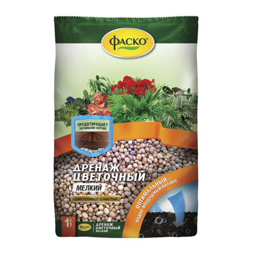 Дренаж мелкий цветочное счастье 1 л (фаско)