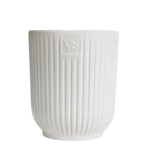 Горшок Эйва с дренажной вставкой 1,6 л, белый