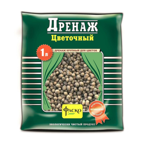 Дренаж крупный цветочное счастье 1 л (фаско)