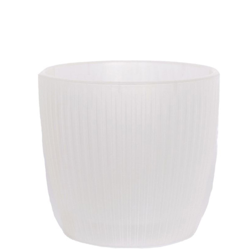 Горшок Эви VipSet с дренажной системой 1,5 л, прозрачный