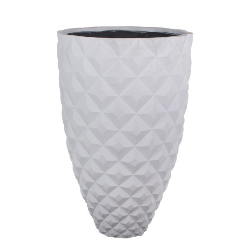 Кашпо ньюкооп CAPI люкс геральдика ваза элегант белый 45X70 см