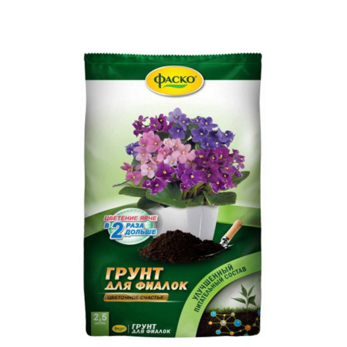 Грунт цветочное счастье "фиалка" 2,5 л.