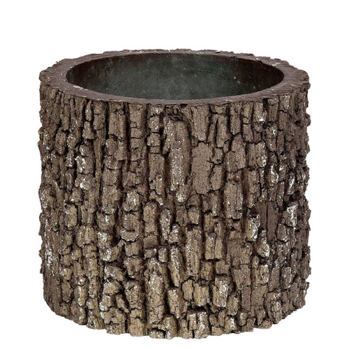 Горшок композит Кора цилиндр кашпо №2