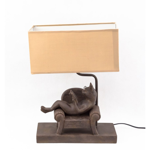 лампа кот на диване (447-104)