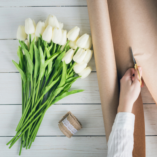  Оформление букета (до 100 стеблей)