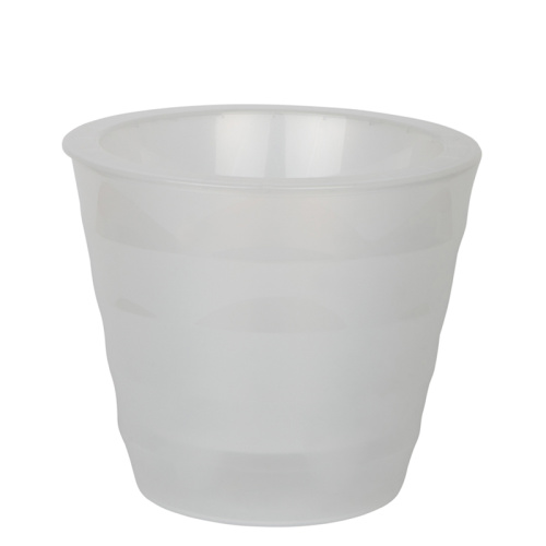 кашпо с дренажной вставкой лаура 3,7 л, прозрачный