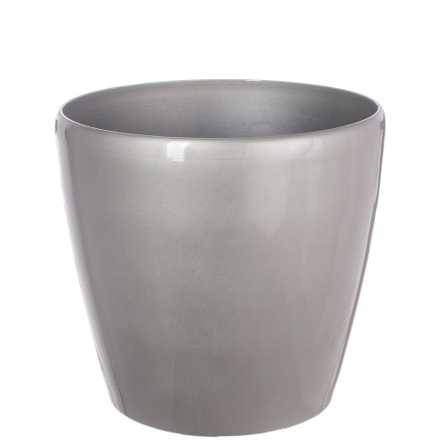 Сн 2308-23 кашпо пластик сер