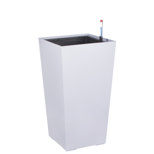 Сн 2308-7 кашпо пластик бел