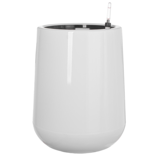 Сн 2308-21 кашпо пластик бел