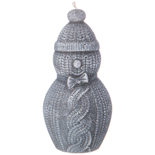 cвеча фигурн. "Снеговик" 9х5,5 см (315-348) сер.