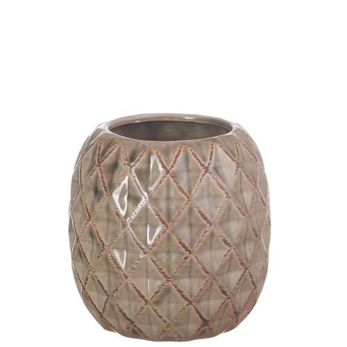 Сн (21G-10) керам. ваза серый