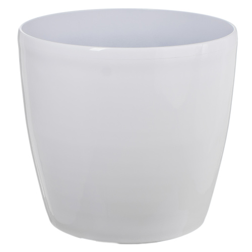 Сн 2308-26 кашпо пластик бел