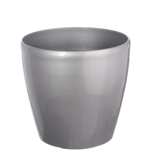 Сн 2308-22 кашпо пластик сер