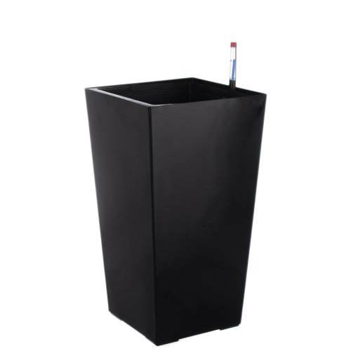 Сн 2308-7 кашпо пластик черн