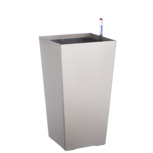 Сн 2308-7 кашпо пластик св сер