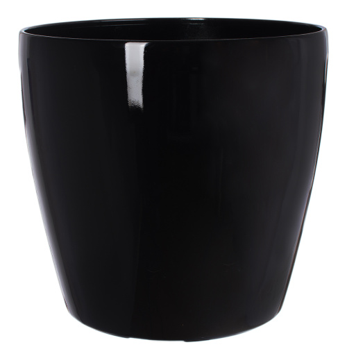 Сн 2308-27 кашпо пластик черн